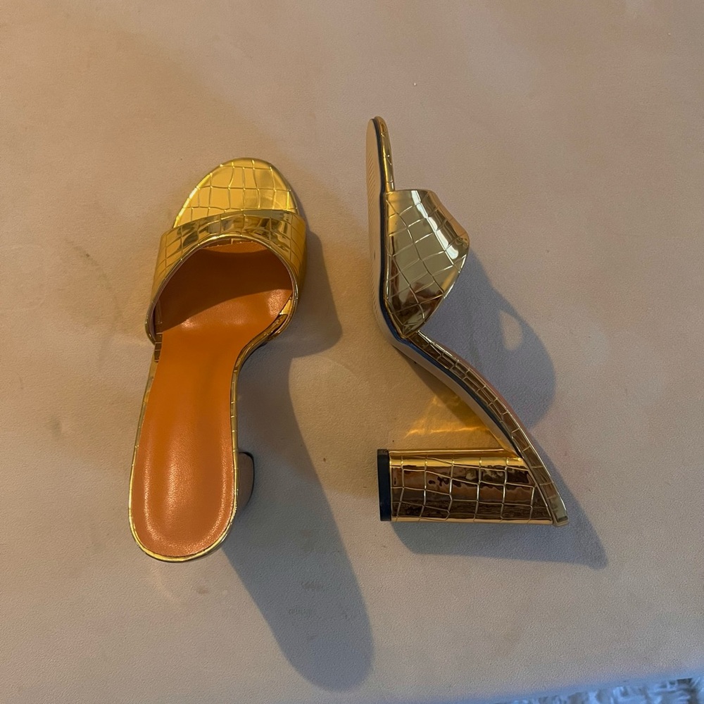 Gold Heels